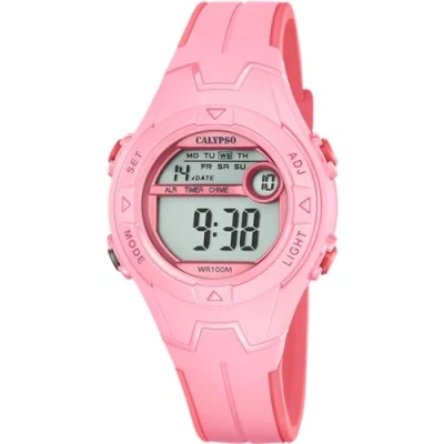 Afbeelding van CALYPSO WATCHES Chronograaf Junior Collection Kinderhorloge, quartz horloge, armbanduhr, digitaal, datum, stopwatchfunctie