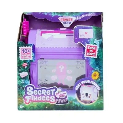Afbeelding van Secret Findees Magic Mailbox Paars, Verzamelspeelgoed vanaf 4 Jaar, Verzamelpoppen en Interactief Speelgoed