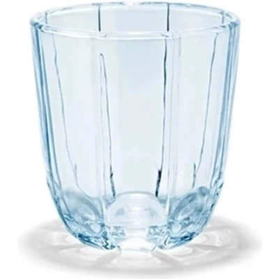 Afbeelding van Holmegaard Lily waterglas 32cl set van 2 blue iris
