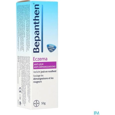 Afbeelding van Bepanthen Eczema Anti jeuk Crème Zonder Cortisone 50g