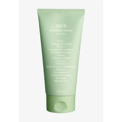 Afbeelding van Abib ACNE FOAM Cleanser Heartleaf Gezichtsreiniger, Maat: 150 ml,