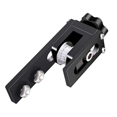 Afbeelding van UniTak3D X as riemspanner upgrades voor Ender 3, 3 pro, 5,CR 10, CR 10S, Tronxy X3 3D printers (zwart)