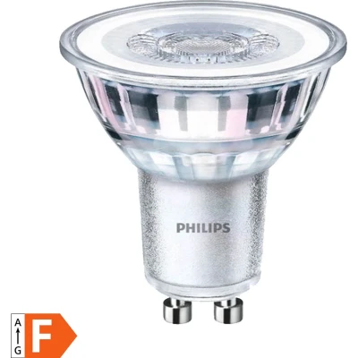 Afbeelding van LED spot GU10 4.6W 3000K modern warm wit Philips CorePro lamp