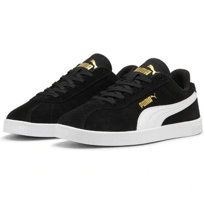 Afbeelding van Puma CLUB II Sneakers laag voor kinderen, Maat: 27.5, Island pink white gold Imitatieleer/ textiel