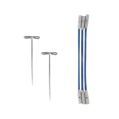 Afbeelding van ChiaoGoo Twist Blauw (5 cm, klein) X Flex kabel 1 stuk