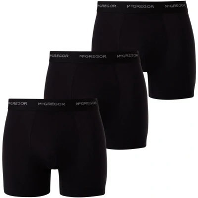 Afbeelding van McGregor Premium Boxershort Zwart 3 pack M