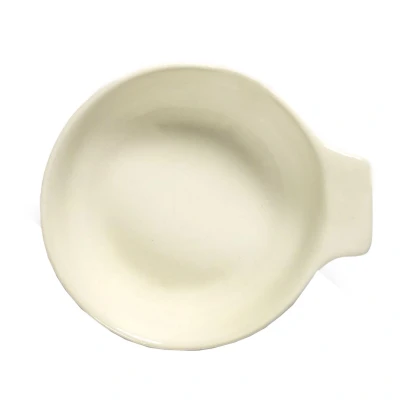 Afbeelding van Serax Feast By Ottolenghi Tapassschaal 7,5x9 White Stripes Red