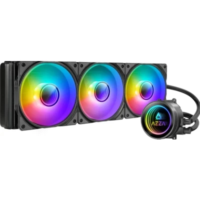 Afbeelding van Azza LCAZ 360C ARGB koelsysteem voor computers Processor Kit vloeistofkoeling 12 cm Zwart 1 stu