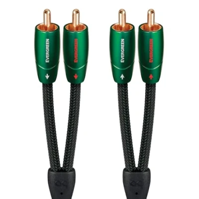 Afbeelding van Audioquest Evergreen 2x RCA naar Kabel Audio 1m