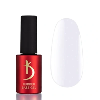 Afbeelding van K ODI Professional Rubber Base Gel onderlak nagellak Coat Pastel Lilac Opal Shimmer Nail Polish UV LED in pastelpaarse kleuren gelnagels 7 ml