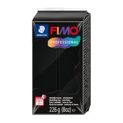 Afbeelding van Fimo Mod.masse prof 226g zwart