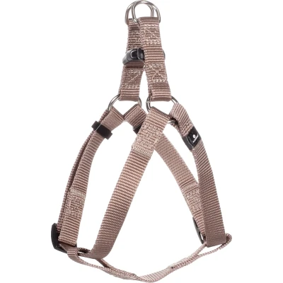 Afbeelding van Flamingo Ziggi Step&amp;go Harnas Honden Taupe S 25 45cm 15mm 1st 124825