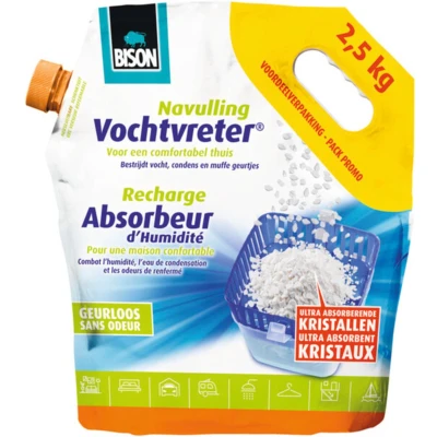 Afbeelding van Bison Vochtvreter Navulling 2,5kg AirMax
