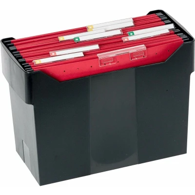Afbeelding van Archiefdoos Archivo 2000 Archibox Zwart Din A4 17 x 36,5 26 cm