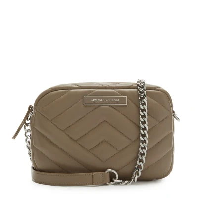 Afbeelding van Armani Exchange Dames Schoudertas van Polyester Bruin
