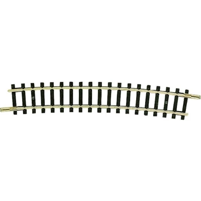 Afbeelding van N Fleischmann rails (zonder ballastbed) 22226 Gebogen 15 362.6 mm 12 stuk(s)