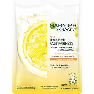 Afbeelding van Garnier SkinActive Tissue Masker met Vitamine C* Voordeelverpakking 5 stuks