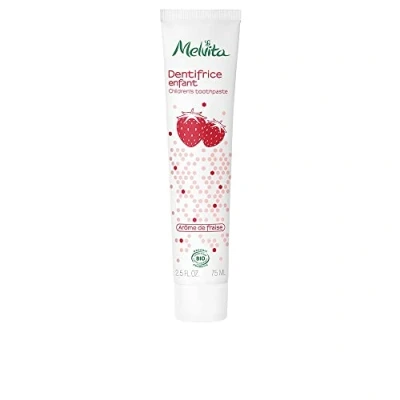 Afbeelding van Melvita Tandpasta Kinderen Aarbeismaak 75ml