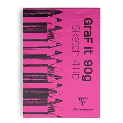Afbeelding van Clairefontaine GRAF It Sketch Pad, A5, geassorteerd