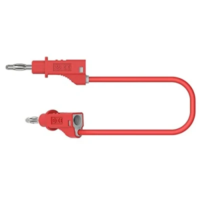 Afbeelding van Electro PJP 2117 CD1 100R Meetsnoer Bananenstekker 1.00 m Rood 1 stuk(s)