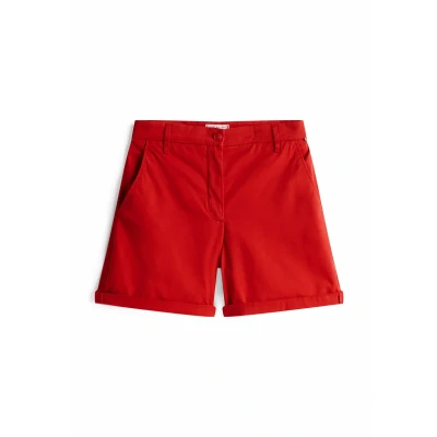 Afbeelding van Tommy Hilfiger Shorts, Dames, Maat: 34, Medium red