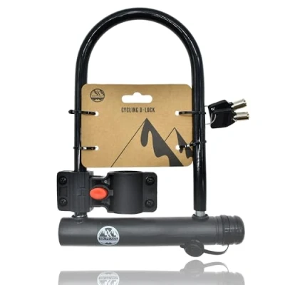 Afbeelding van Six Peaks SIC000501 Fietsen D Lock U, Zwart, One Size