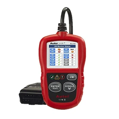 Afbeelding van Autel AL319 OBD2 diagnoseapparaat, foutcode voor diesel en benzinevoertuigen, MIL uitschakelen, real time gegevens Freeze Frame weergeven, DTC definitie Duits