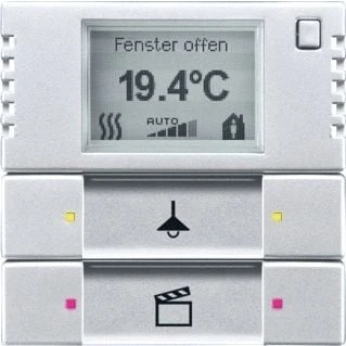 Afbeelding van Abb busch jaeger knx bedieningselement 2 4v f aluzil 2cka006134a0323