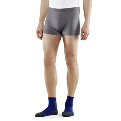 Afbeelding van FALKE Wool Tech Light sneldrogend wol functioneel materiaal ondergoed heren grijs maat M