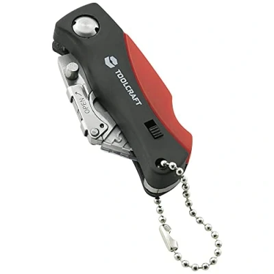 Afbeelding van TOOLCRAFT TO 6717198 Opvouwbaar universeel mini mes 2K 1 stuk(s)