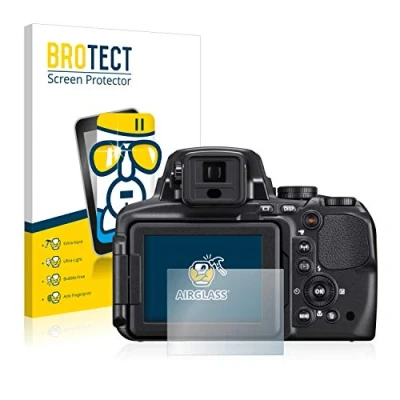 Afbeelding van BROTECT Screenprotector voor Nikon Coolpix P900 Folie Beschermfolie Beschermglas transparant