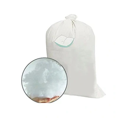 Afbeelding van Superkissen24. Siliconen polyester watten Zeer zachte kussen vulling Stopwatten Vulmateriaal voor kussens Knutselwatten Vulwatten 3 kg