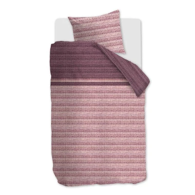 Afbeelding van Dekbedovertrek Beddinghouse Lorena Mauve Katoen 140 x 200 / 220 cm 1 Persoons