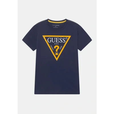 Afbeelding van Guess Junior CORE Tshirt print voor kinderen, Maat: 164, Deck blue