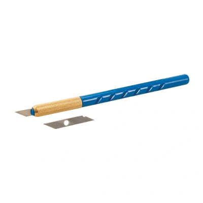 Afbeelding van Silverline Scalpel met 24 reserve mesjes 150 mm