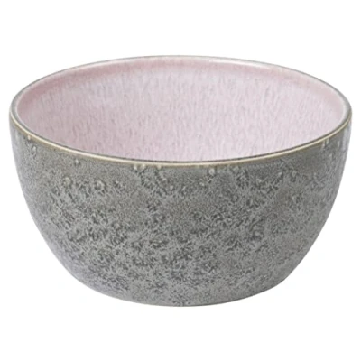 Afbeelding van Bitz Kleine Kom Gastro Grijs/roze ø 14 cm / 600 ml