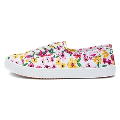 Afbeelding van Rocket Dog Chow Margate Bloemen Casual Slip On Dames Meisjes