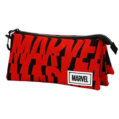 Afbeelding van Marvel Cut etui, drievoudig ECO, Rood, Eén maat, Etui ECO