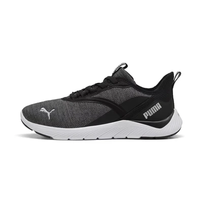 Afbeelding van SOFTRIDE Remi 2 hardloopschoenen voor Dames, Zwart/Wit, Maat 38,5 PUMA