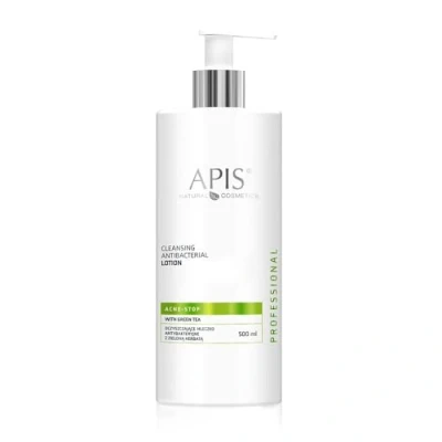 Afbeelding van Apis Acne Stop antibacteriële reinigingsmelk. met groene thee 500ml