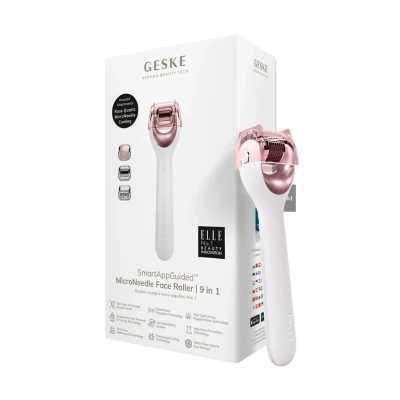 Afbeelding van Geske Microneedle FACE Roller 9 IN 1 Smartappguided Huidverzorgingstool, Maat: One Size, Starlight