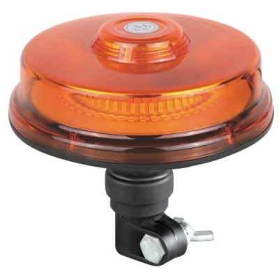 Afbeelding van ORANJE dak zwaailicht 48 LED R10 / R65 Beugel bevestiging
