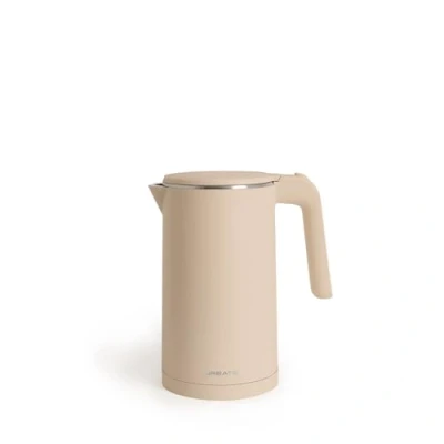 Afbeelding van CREATE Kettle Studio Pro Elektrische waterkoker, 1 l, zand /temperatuurcontrole, warmhoudfunctie, snoeropwikkeling, automatische uitschakeling, 1000 W