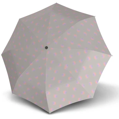 Afbeelding van Knirps Paraplu A.200 Medium Duomatic Magic Dots Shell Beige