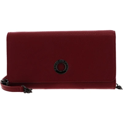 Afbeelding van MANDARINA DUCK Mellow Leather Wallet Bag Rumba Red