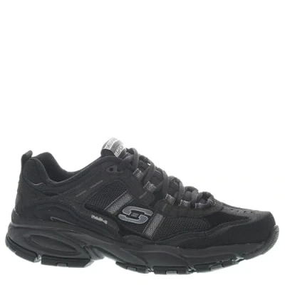 Afbeelding van Skechers Vigor 2.0 Trait 51241 BBK, Mannen, Zwart, Sneakers, maat: 42,5