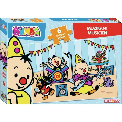 Afbeelding van Bumba puzzel 6 stukken Muzikant