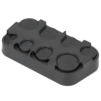 Afbeelding van Coin Organizer Plastic Muntenhouder Rechthoek Euro Munt Dispenser Opbergdoos Auto Gebruik