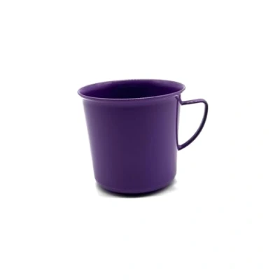 Afbeelding van Kimmel Mok theekop Koffiemok Camping Herbruikbare Onbreekbaar 330 ml, kunststof, violet