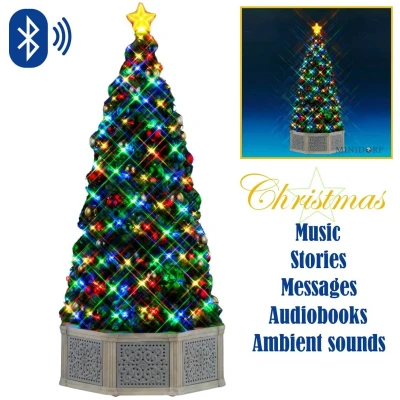 Afbeelding van Lemax Musical Tree Have A Blue (Tooth) Christmas (Tree)